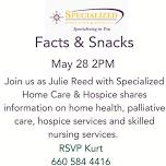 May Facts & Snacks Specialized Home Care