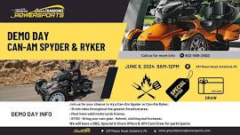 DEMO DAY - CAN-AM SPYDER & CAN-AM RYKER