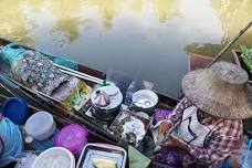 Samut Songkhram & Kanchanaburi: Private Tour of Floating Market, WWII Sites, and Ancient Ruins