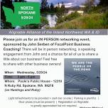 Alignable IN PERSON Networking Event - N Spokane