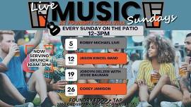 LIVE MUSIC SUNDAYS ON THE PATIO