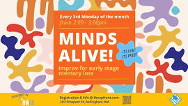 MINDS ALIVE! Improv for Early Stage Memory Loss