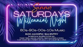 Millennial Night | 80s-2010s Music | 8-11pm