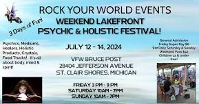 Weekend Lakefront Psychic & Holistic Festival!