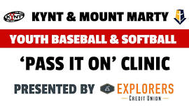 KYNT's Pass it On Youth Baseball & Softball Clinic