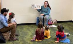 Storytime at the library