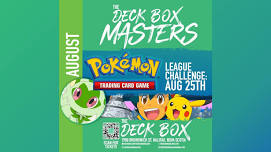 Pokemon Masters League Challenge (Sunday August 25th @ 1:00pm)