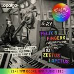 Felix & Fingers Dueling Pianos + DJ Zeetus Lapetus