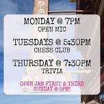 Chess Club at Pastime Saloon