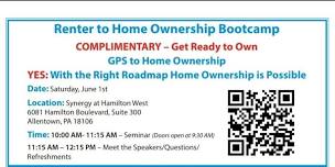 Rent to Home Ownership Bootcamp