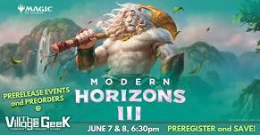 Magic Modern Horizons III PreRelease Events