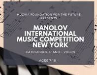 Manolov International Competition for Piano & Violin in New York