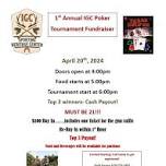 1st Annual Poker Tournament Fundraiser!