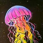 Blacklight Jellyfish