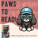 Paws to Read with Therapy Dog