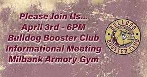 Bulldog Booster Club Informational Meeting