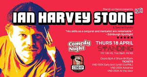 Stand-up Hanoi presents... IAN HARVEY STONE  & special guests