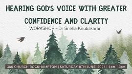 Hearing God's Voice with Greater Confidence and Clarity Workshop