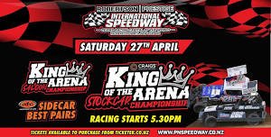 King of the Arena Stockcar and Saloon Championships + AFC Sidecar Best Pairs