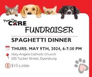 Paws to Care Spaghetti Fundraiser