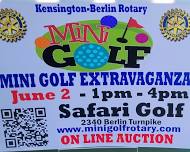 6th Annual Kensington-Berlin Rotary Foundation Mini Golf Extravaganza & On Line Auction