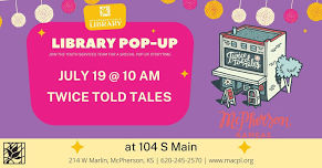 Twice Told Tales Pop-Up Storytime