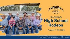 Mandan High School Rodeos