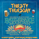 Thirsty Thursday @RMBC with Free Agent