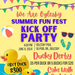 Summer Fun Fest Kick Off Party