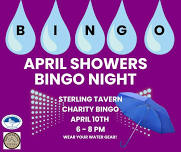 Charity B.I.N.G.O. at the Sterling Tavern - 'April Showers'