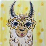 FAMILY FUN - Adorable Sunflower Llama