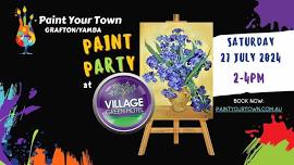 Paint pARTy at Village Green Hotel, Grafton, Saturday 27 July 2-4pm