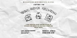 Intro to Tiny Block Printing