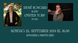 Klassisk konsert med André Bongard og Øystein Torp i Spydeberg Prestegård