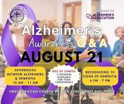 Alzheimer's Awareness Q & A