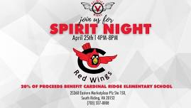 Cardinal Ridge Elementary School Spirit Night