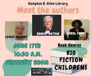 Adult Summer Reading Program: Meet the Authors Event