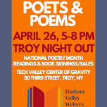 Poets & Poems, National Poetry Month Readings and Book Sale