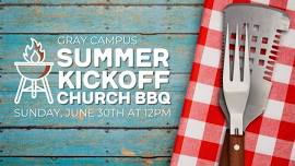 Summer Kickoff Church BBQ