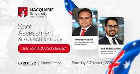 Meet & Apply- Macquarie University, Sydney, Australia.