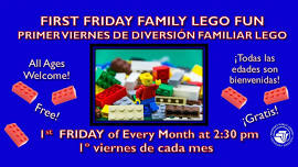 First Friday Family Lego Fun