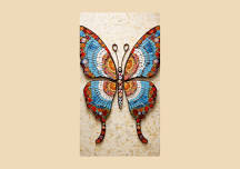 Butterfly Mortar Mosaic Spring 2024