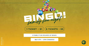 BINGO Night - Family Friendly