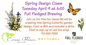 Spring Butterfly Garden Design Class