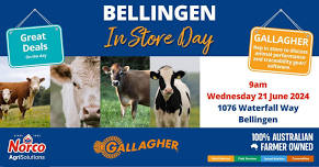 Bellingen In Store Day with Gallagher