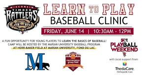 Learn to Play Baseball Clinic