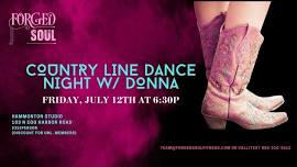 Country Line Dance Night w/ Donna!