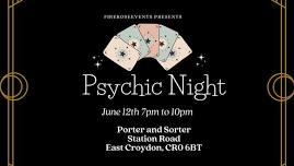 Psychic Night at Porter and Sorter