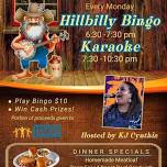 Hillbilly Bingo and Karaoke Contest