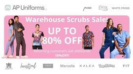 SCRUBS WAREHOUSE SALE UP TO 80% OFF - ST Catharines